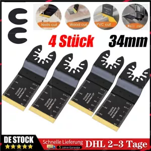 6stk Sägeblatt Multifunktionswerkzeug Zubehör Set für DeWalt Makita Multitool√ - Bild 1 von 20