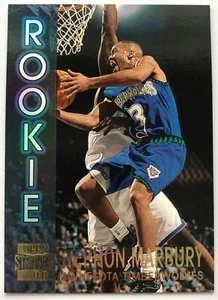 STEPHON MARBURY 1996-97 Topps Stadium Club ROOKIE RC #R6 NBA TIMBERWOLVES - Picture 1 of 2