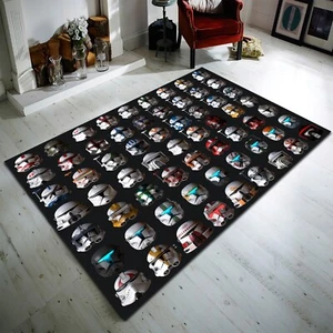 Star Wars Rugs,Starwars,Starwars Patterned Rug,Star wars floor Rug,Kids Room Rug - Picture 1 of 13