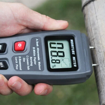 RRRRADIO Feuchtigkeitsmesser Messgerät Holz Wand Bau Feuchte Messer Messen LCD