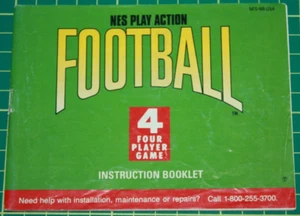 Nintendo NES Manual: NES Play Action Football - Picture 1 of 2