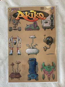 Akiko #23 1998 en muy buen estado+ Sirius Mark Crilley B/W - Imagen 1 de 1