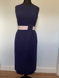 Whistles ladies navy smart dress Size 8 #BMX15 - Picture 1 of 12