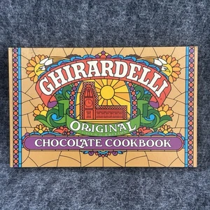 GHIRARDELLI Original Chocolate Cookbook 3rd Edition 1991 Phyllis Larsen - Picture 1 of 15