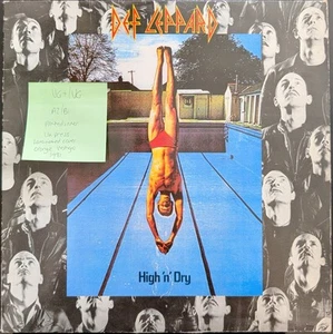 Def Leppard High 'N' Dry Vinyl Record VG+/VG 6359045 1981 - Picture 1 of 2