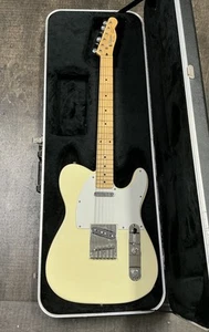 Fender Squier Telecaster Made In Korea Vintage White Electric Guitar E Series - Picture 1 of 19