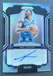 2024-25 Panini Prizm - Ariel Hukporti Rookie Penmanship Auto New York Knicks - Foto 1 di 2
