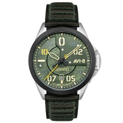 AVI-8 Hitchcock Cooperstown Green Dial Japan Automatic AV-4086-03 Men's Watch - Image 1 of 4