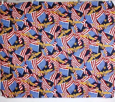 "STARS, STRIPES & EAGLES"  1 yd Fabric - Image 1 of 4