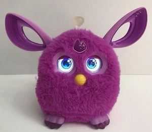 Furby Connect Bluetooth Hasbro 2016 Toy Pink Purple Magenta Tested Works No Mask - Picture 1 of 8