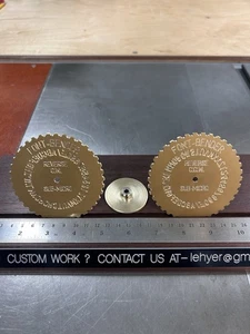 JUEGO DE DISCOS FUENTE CIRCULARES CURVOS REVERSO SUB MICRO CURVA PARA HERMES NUEVOS - Imagen 1 de 11