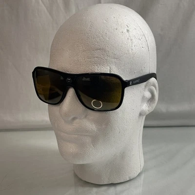 Óculos de sol vintage anos 80 VUARNET 003 estilo Dude Big Lebowski preto 56-19-140 - Imagem 1 de 4