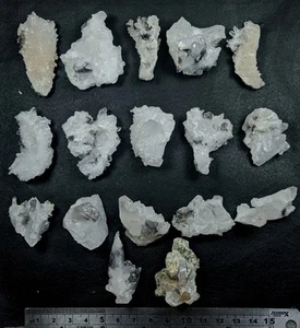 270 gm Of Aesthetic Brookite Quartz Crystal's Clusters Lot From Balochistan. - Picture 1 of 16
