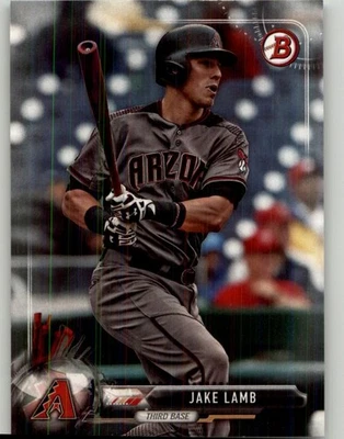 2017 Bowman Jake Lamb #71 Arizona Diamondbacks - Image 1 of 2