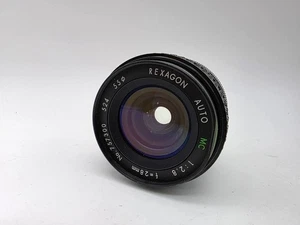 Vtg Rexagon Auto 28mm f/2.8 MC Mount Wide Angle Camera Lens Made in Japan - Picture 1 of 9