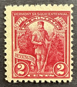 US 1927 Sc# 643 MNH Stamp Vermont Independence Battle Bennington - Picture 1 of 2
