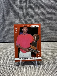 2024-25 Panini Prizm Deca Hakeem Olajuwon Red Prizm /199 MVP #297 - Picture 1 of 3