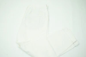 Giorgio Armani Solid White 5 Pocket Men Chino Cotton Pants 32 BRAND NEW - Picture 1 of 8