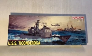 Vintage DML 1003 1/350 Scale U.S.S. Ticonderoga CG-47 Warship Model Kit SEALED - Picture 1 of 6