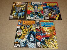 Doom 2099 #1-5 Lot Comic Books Average NM- 9.2 Marvel 1993