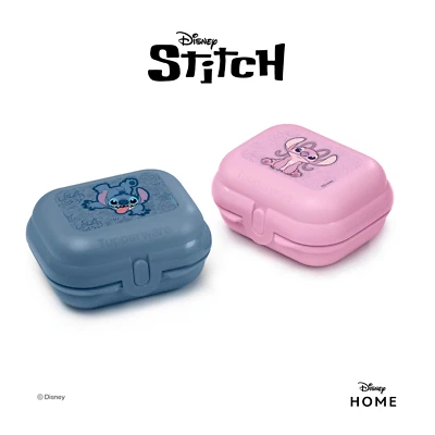 Tupperware DISNEY Lilo & Stitch Boxen-Duo Twin Mini Mini Twin Set NEU - Bild 1 von 4