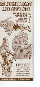 DEPARTAMENTO DE CONSERVACIÓN DE MICHIGAN CAZA???? GUÍA 2 - PARCHE CIERVO MICHIGAN - Imagen 1 de 1