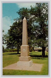 Postal: TX Stephen F Austin Monument, San Felipe, Texas - sin publicar - Imagen 1 de 2