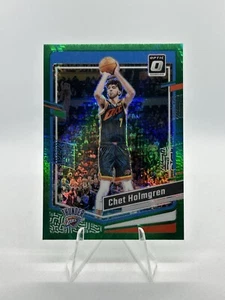 2023-24 Panini Donruss Optic - Green Hyper Prizm #114 Chet Holmgren - Picture 1 of 2