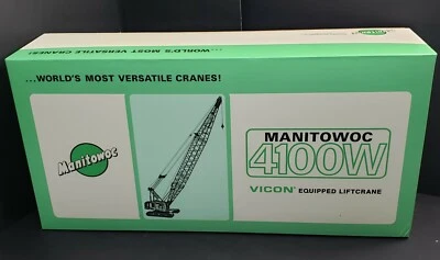 TWH Collectibles Manitowoc 4100W Vicon Equipped Liftcrane ORANGE New in Box T06 - Image 1 of 4