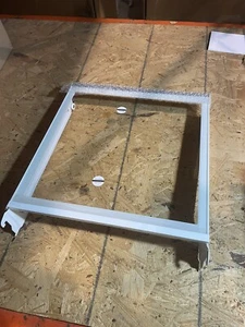 W11243759 W11124652 WPW10345310 OEM Whirlpool Refrigerator Glass Shelf & Rails - Picture 1 of 10
