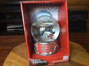 2007 Hasbro Transformers Optimus Prime Movie Promo Color Flashing Snow Globe - Picture 1 of 3
