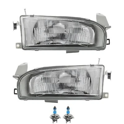 Kit phares manuels avec lampes OSRAM H4 pour Toyota Corolla Liftback _E10_ - Photo 1/4