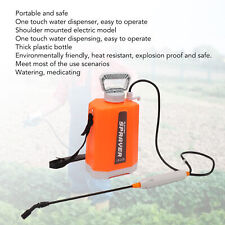 (Orange)Battery Powered Sprayer Laborsaving Spray Electric Garden Sprayer For