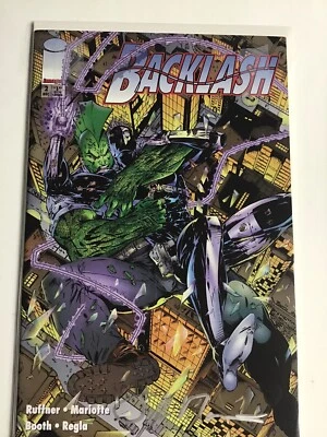 Backlash #2 1994 Image Comics SIGNED By Jeff Mariotte!! Unread High Grade 9.4 - Image 1 of 4