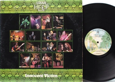 Uriah Heep Innocent Victim BSK 3145 Warner Bros 1977 US Vinyl LP Lyrics G+/EX - Image 1 of 4