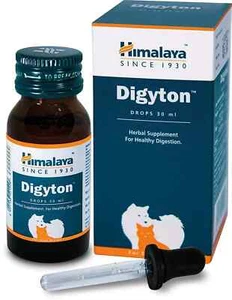 Himalaya Digyton Syrup for Drops (Digestion) Dogs & Cats 30ml free shipping - Picture 1 of 6