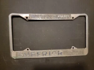MONTERREY PARK SUPERIOR PONTIAC TEMPEST License Plate Frame - Picture 1 of 1