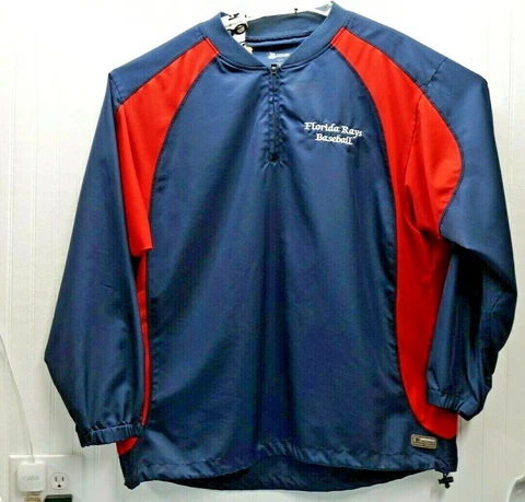 Florida Rays Baseball Jacket pull over  Boombah Label 3XL ? Cover
