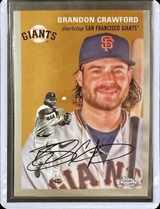Brandon Crawford - 2023 Topps Chrome Platinum Anniversary Baseball #353 - Bild 1 von 1