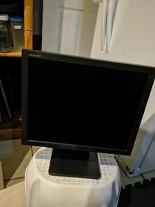 Sharp LL-T19D1-B Monitor TESTED WORKING - 00623 - Picture 1 of 13