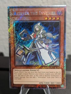 Aleister l'Invocatore (Platinum Secret Rare) RA04-EN278 QC Stampede quasi nuovo - Foto 1 di 2