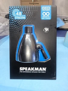 Speakman Icon Duschkopf 2,5 GPM matt schwarz massiv Messing SR-2252-MB --18b - Bild 1 von 4