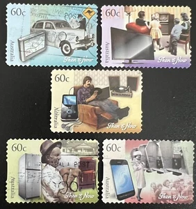 2012 TECHNOLOGY-NOW & THEN S/A SET USED FREE POSTAGE IN AUSTRALIA - Picture 1 of 2