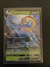 Shining Fates Dhelmise V 009//072 Ultra Rare Pokemon TCG Pack Fresh NM