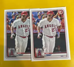 28921 2- 2020 tarjetas Bowman #1 Mike Trout - Imagen 1 de 2