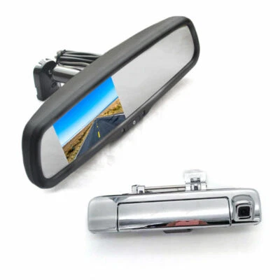 Tailgate Reverse Camera + Replacement Rear Mirror Monitor for Isuzu D-Max Dmax - Image 1 of 4