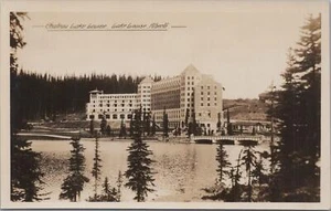 RPPC Postkarte Chateau Lake Louise Lake Louise Alberta Kanada  - Bild 1 von 2