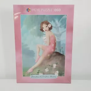 Rompecabezas Heye Porcelina Fairy with gatito de Stephen Mackey 1000 - Imagen 1 de 7