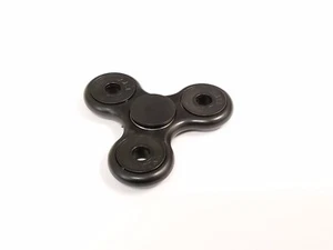 Tri-Spinner Fidget Toy EDC Hand Spinner Anti Stress Relief Toys Reducer Black - Picture 1 of 1