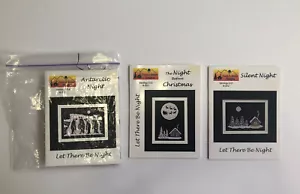 Funk & Weber Designs Let There Be Night Counted Cross Stitch Chart Lot Of 3 - Picture 1 of 5
